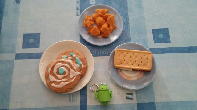 Gingerbread, Honeycomb e Icecream Sandwitch