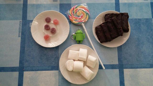 Jelly Bean, Kitkat, Lollipop e Marshmallow